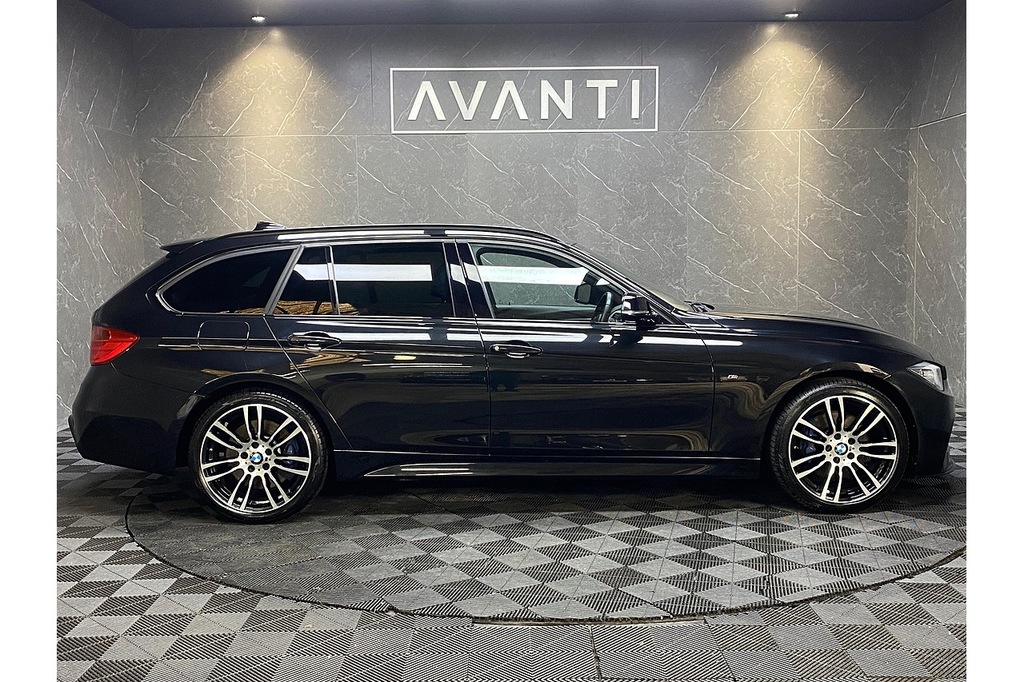 BMW 3 Series 320D M Sport U5083 LD15HXM Blue #2