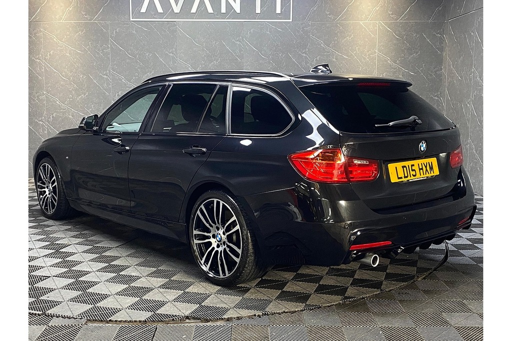 BMW 3 Series 320D M Sport U5083 LD15HXM Blue #5