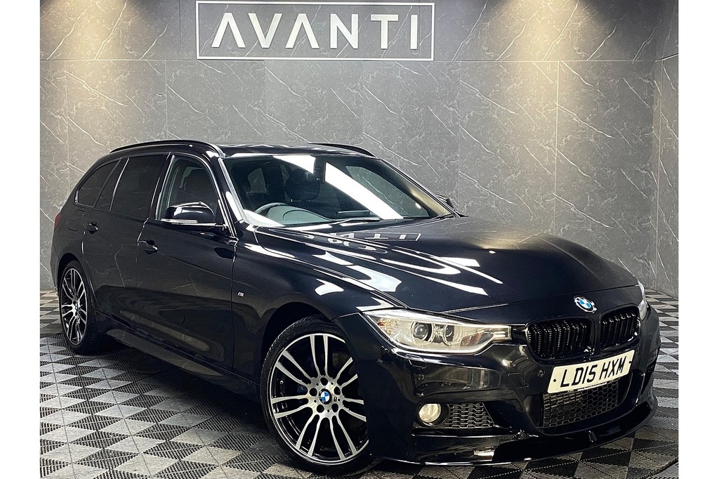 BMW 3 Series 320D M Sport U5083 LD15HXM Blue