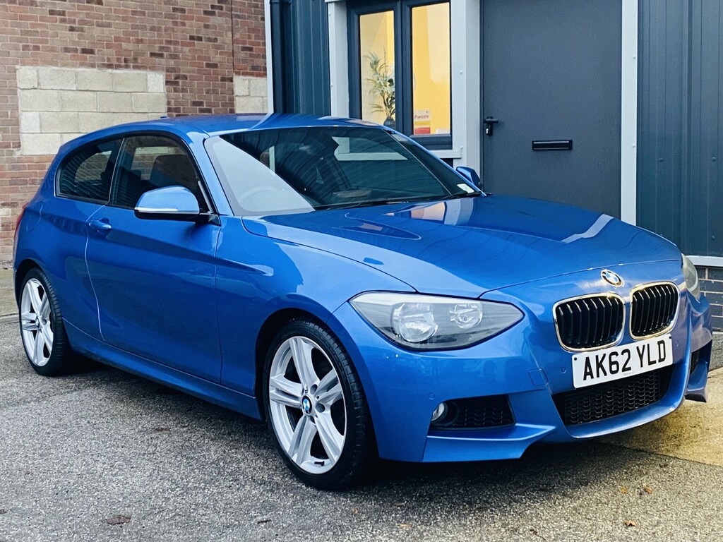 BMW 1 Series Hatchback 2.0 118D M Sport 3-Door 201262 Blue