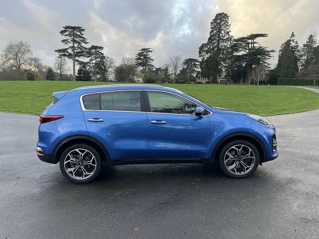 Kia Sportage 2022 1.6 T-gdi Gt-line Suv Dct Awd Euro LE71ELU Blue #6