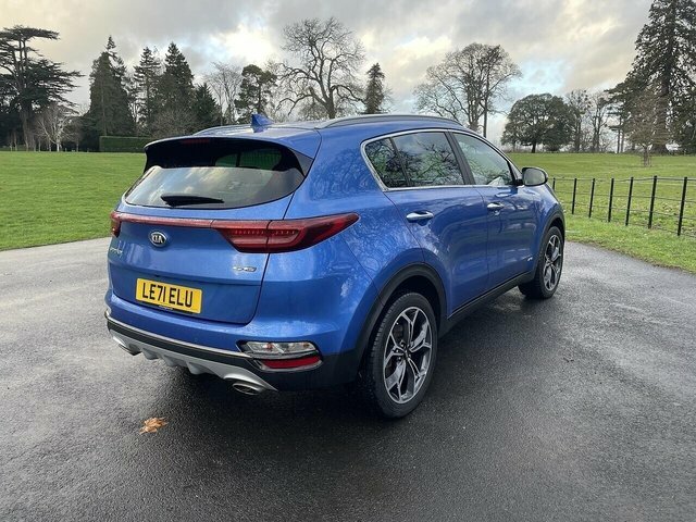 Kia Sportage 2022 1.6 T-gdi Gt-line Suv Dct Awd Euro LE71ELU Blue #5