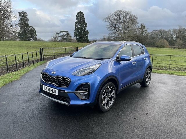 Kia Sportage 2022 1.6 T-gdi Gt-line Suv Dct Awd Euro Blue
