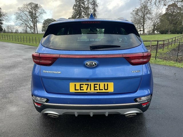 Kia Sportage 2022 1.6 T-gdi Gt-line Suv Dct Awd Euro LE71ELU Blue #4