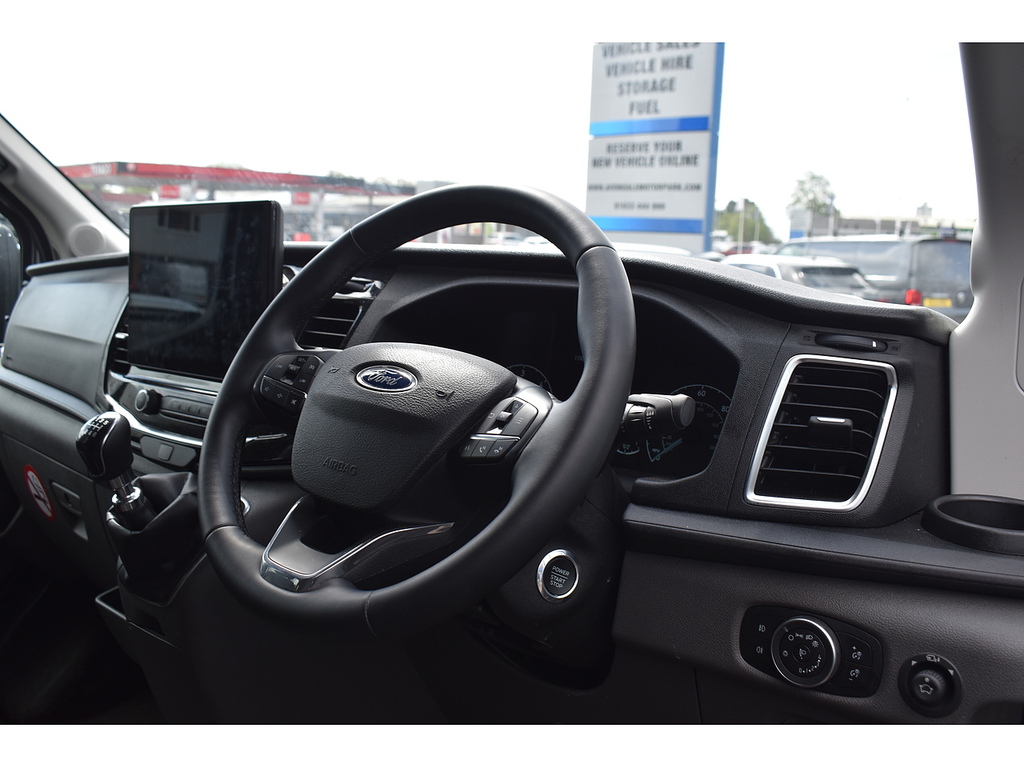 Ford Transit Custom 460 Ecoblue Limited 17 Seater Minibus 165 Bhp Sat CF24ENM Silver #2