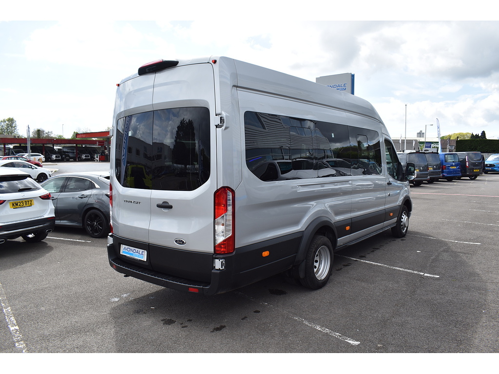 Ford Transit Custom 460 Ecoblue Limited 17 Seater Minibus 165 Bhp Sat CA24YJU Silver #6