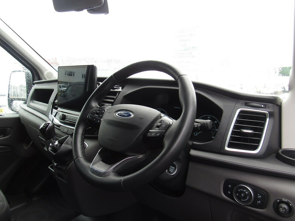 Ford Transit Custom 2.0 350 Ecoblue Limited Panel Van Manua CA24XUO Silver #2