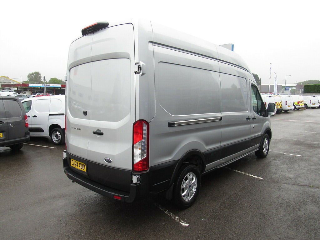Ford Transit Custom 2.0 350 Ecoblue Limited Panel Van Manua CA24XUO Silver #6