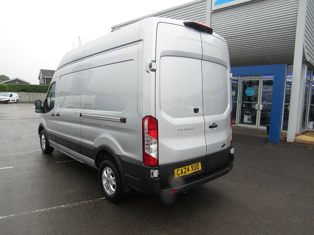 Ford Transit Custom 2.0 350 Ecoblue Limited Panel Van Manua CA24XUO Silver #5