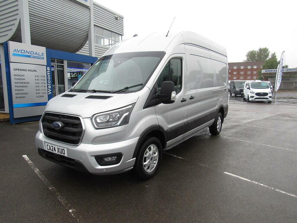 Ford Transit Custom 2.0 350 Ecoblue Limited Panel Van Manua CA24XUO Silver #3