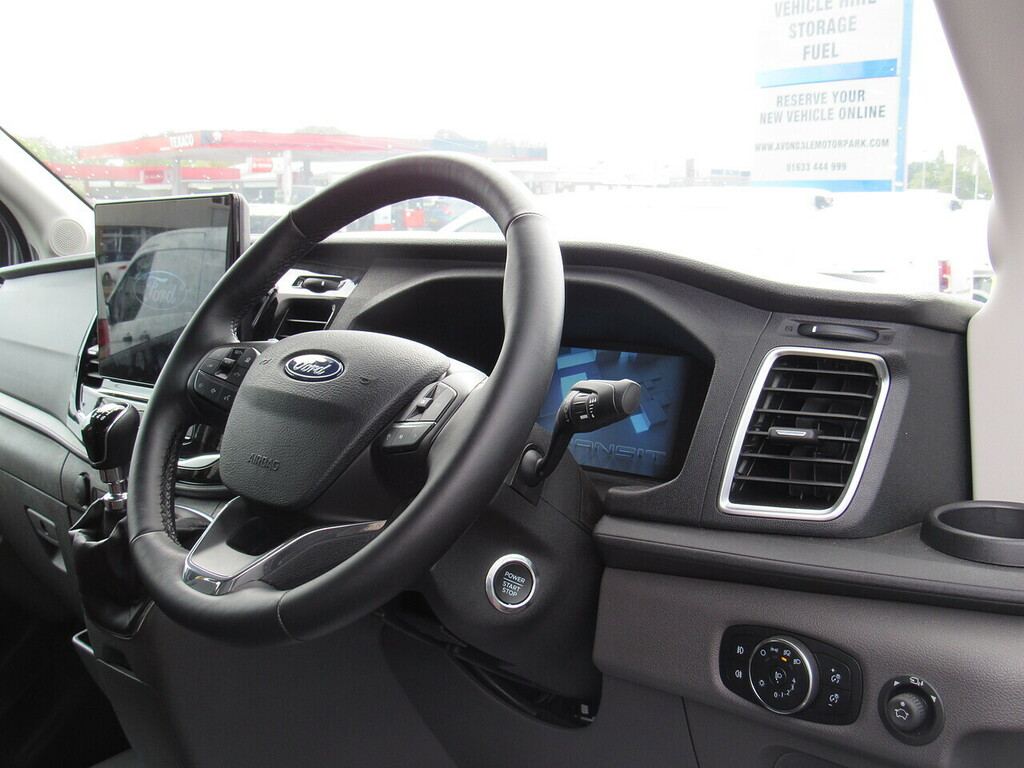 Ford Transit Custom 460 Ecoblue Limited 17 Seater Minibus 165 Bhp Sat CN74NJZ Silver #2