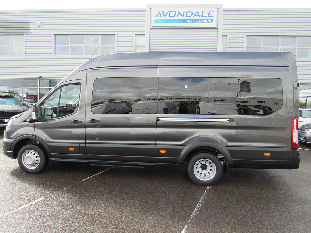 Ford Transit Custom 460 Ecoblue Limited 17 Seater Minibus 165 Bhp Sat Grey #5