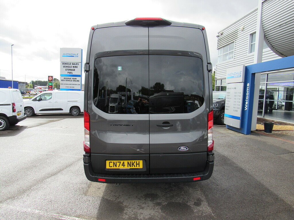 Ford Transit Custom 460 Ecoblue Limited 17 Seater Minibus 165 Bhp Sat Grey #4