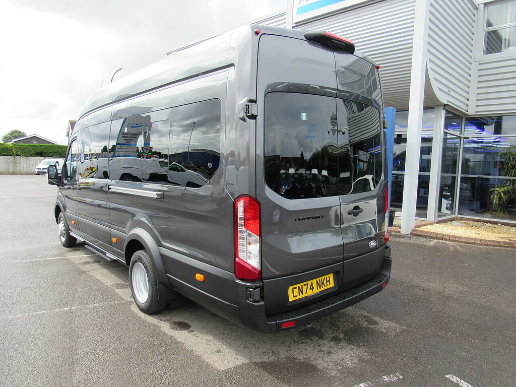 Ford Transit Custom 460 Ecoblue Limited 17 Seater Minibus 165 Bhp Sat Grey #3