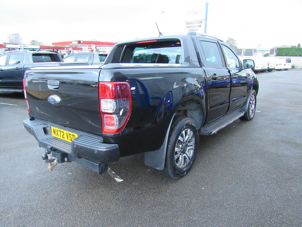 Ford Ranger 2.0 Ecoblue Wildtrak Pickup Double Cab MX72VSD Black #6