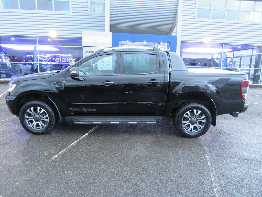 Ford Ranger 2.0 Ecoblue Wildtrak Pickup Double Cab MX72VSD Black #3