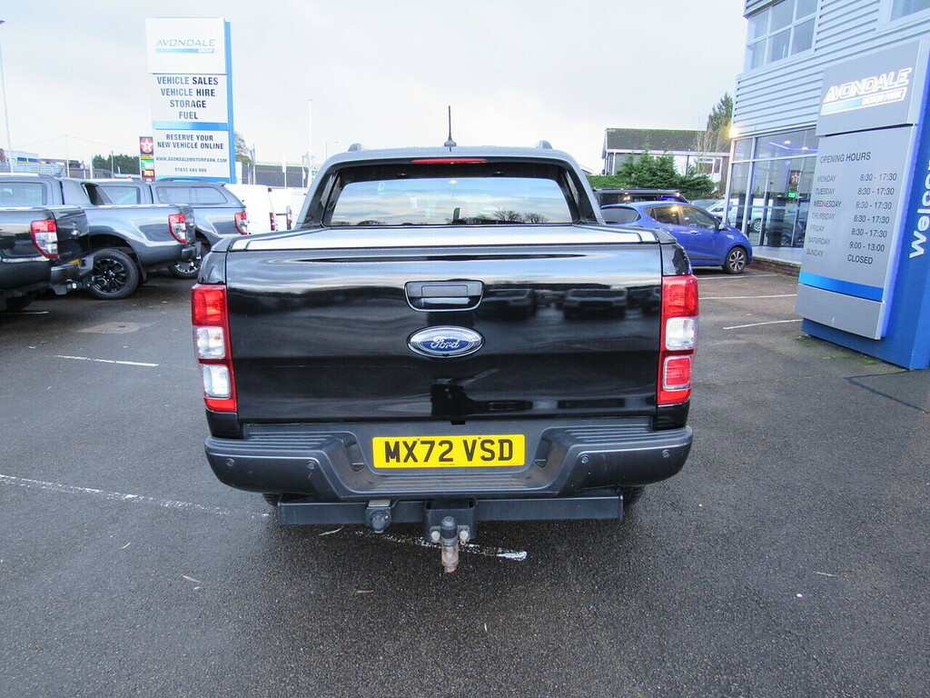 Ford Ranger 2.0 Ecoblue Wildtrak Pickup Double Cab MX72VSD Black #5