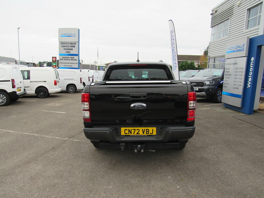 Ford Ranger Ecoblue Wildtrak 4X4 Euro 6 Shu CN72VBJ Black #3