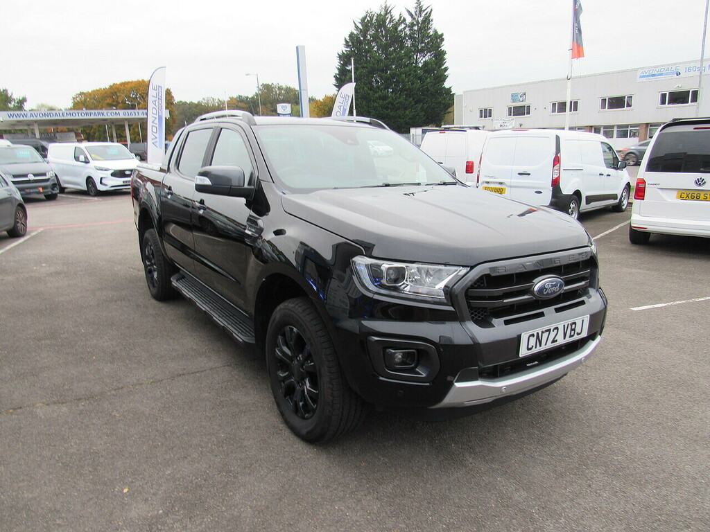 Ford Ranger Ecoblue Wildtrak 4X4 Euro 6 Shu CN72VBJ Black #6