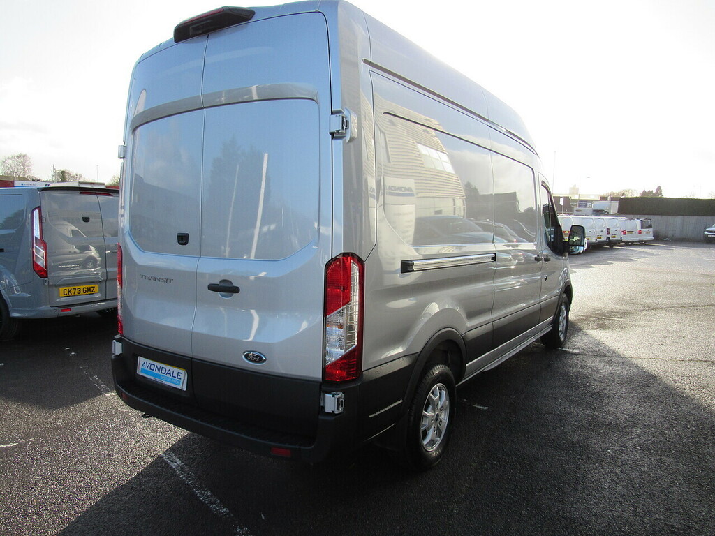 Ford Transit Custom 350 Ecoblue Limited 170 Bhp Rwd High Spec With Twi CA24OXP Silver #5