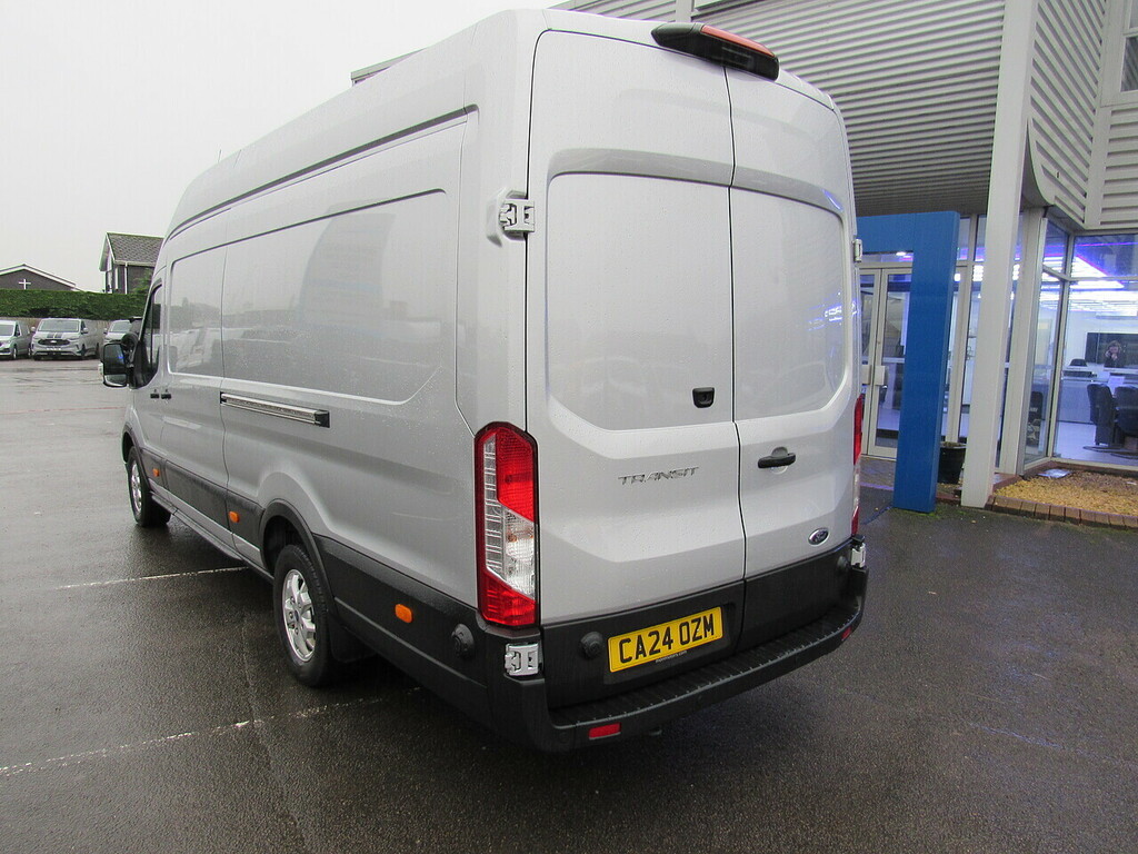 Ford Transit Custom 350 L4 Rwd 2.0 170 Bhp Limited Van With Sat CA24OZM Silver #4