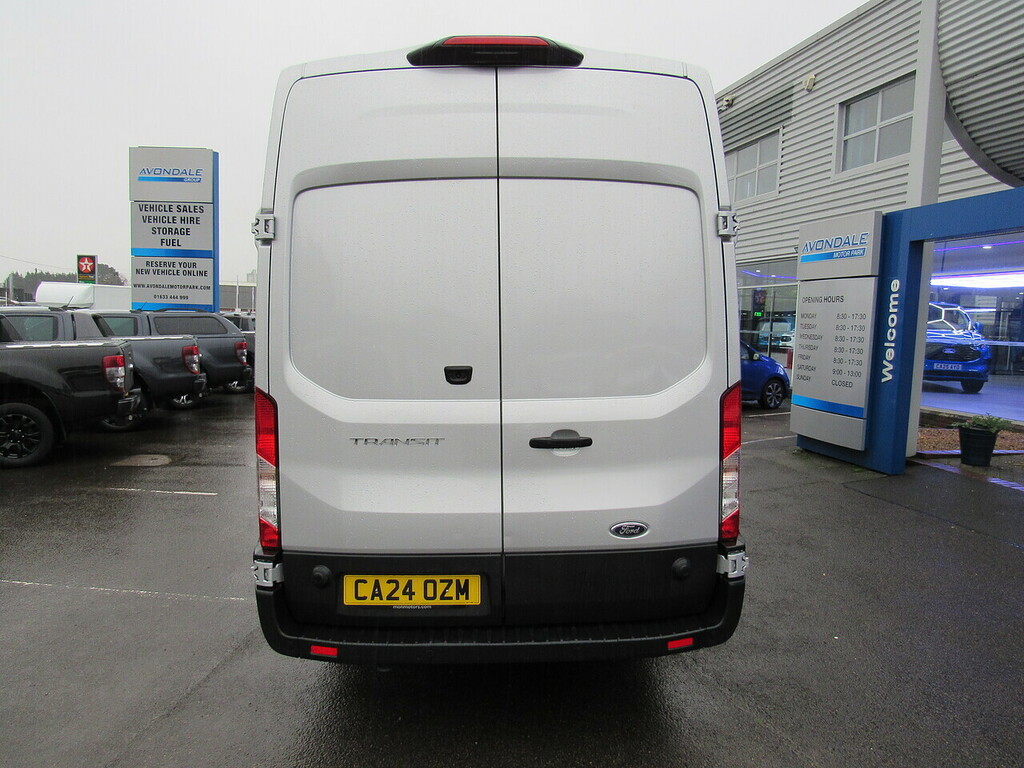 Ford Transit Custom 350 L4 Rwd 2.0 170 Bhp Limited Van With Sat CA24OZM Silver #5