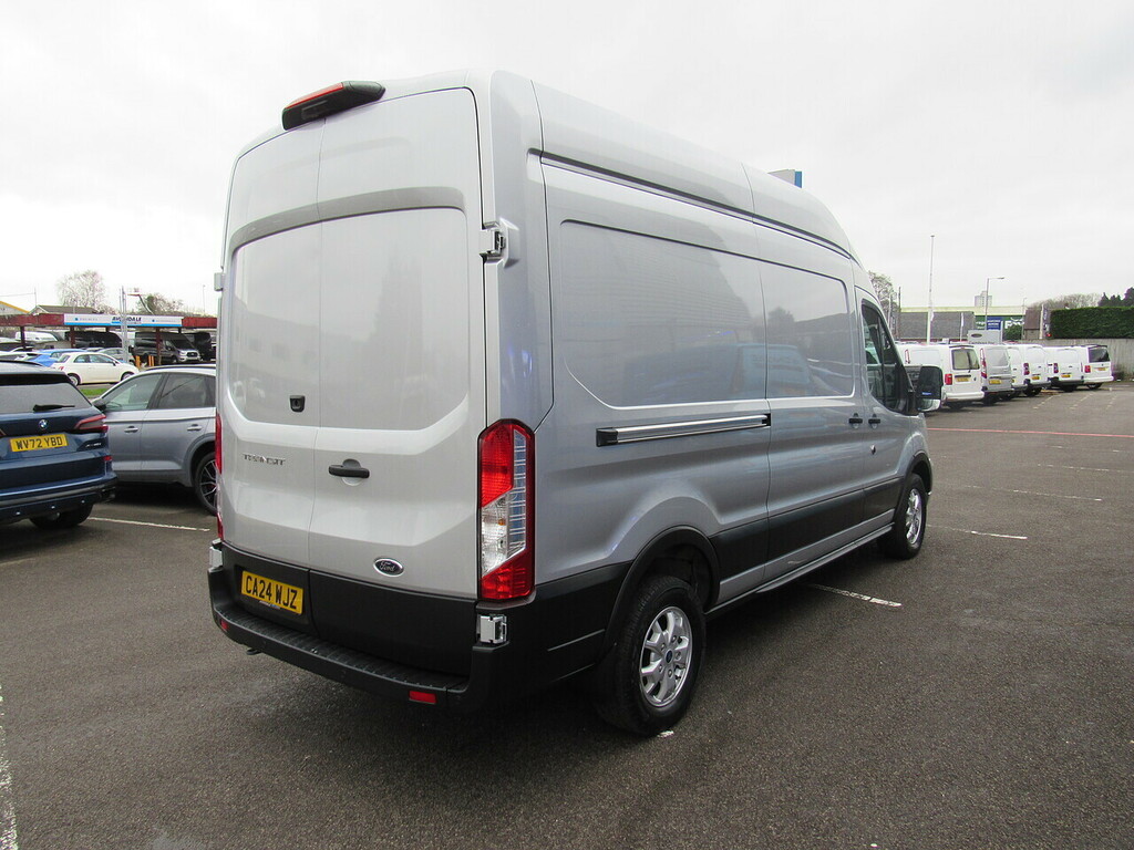 Ford Transit Custom 350 Ecoblue Limited 170 Bhp Rwd L3 H3 High Specifi CA24WJZ Silver #6