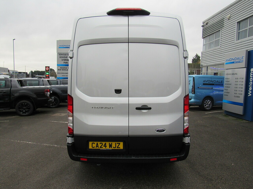 Ford Transit Custom 350 Ecoblue Limited 170 Bhp Rwd L3 H3 High Specifi CA24WJZ Silver #5