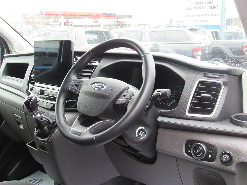 Ford Transit Custom 350 Ecoblue Limited 170 Bhp Rwd L3 H3 High Specifi CA24WJZ Silver #2