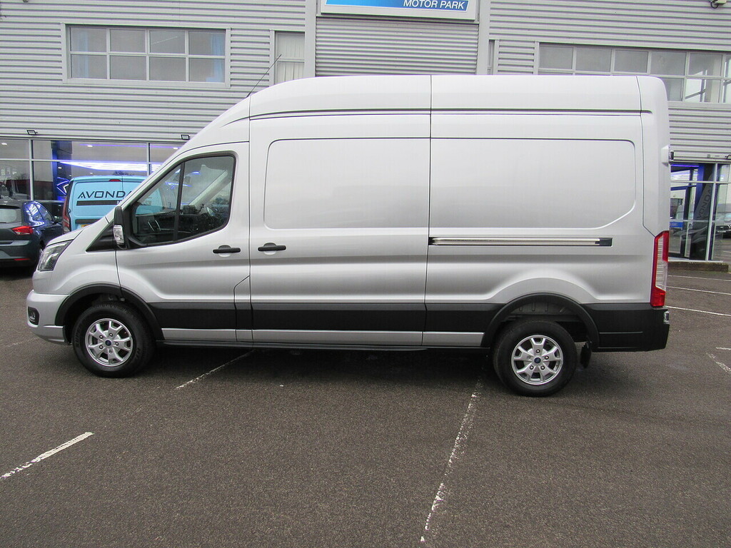 Ford Transit Custom 350 Ecoblue Limited 170 Bhp Rwd L3 H3 High Specifi CA24WJZ Silver #3