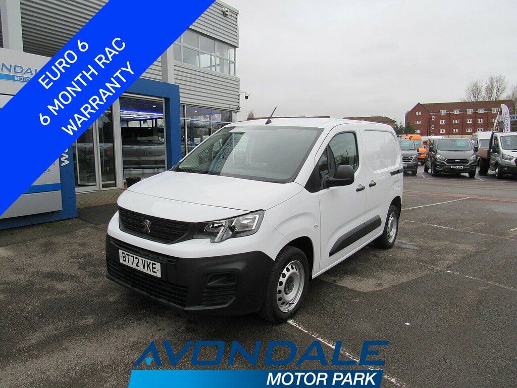 Peugeot Partner Bluehdi 1000 Professional Premium Euro 6 White V White
