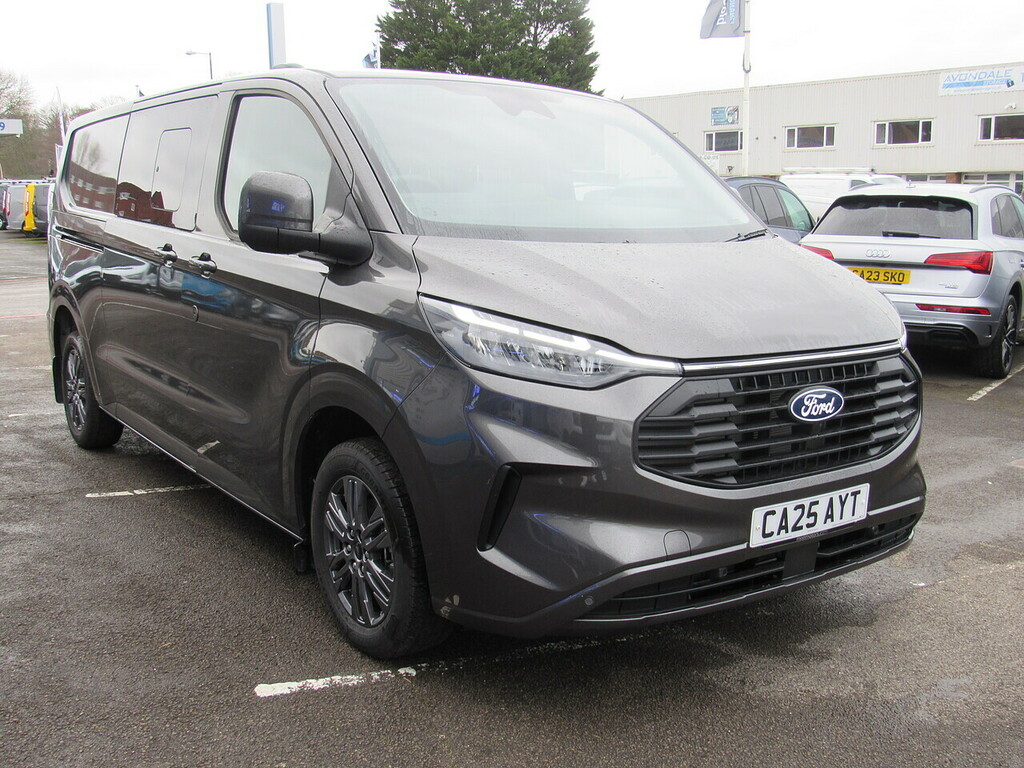 Ford Transit Custom 320 Ecoblue Limited 6 Seats L2 Lwb Kombi CA25AYT Grey #6