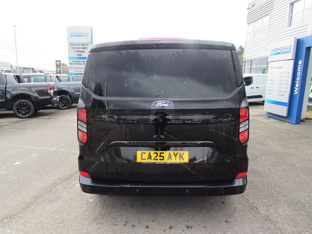 Ford Transit Custom 2.0 320 Ecoblue Limited 170 Bhp L2 Lwb B CA25AYK Black #5