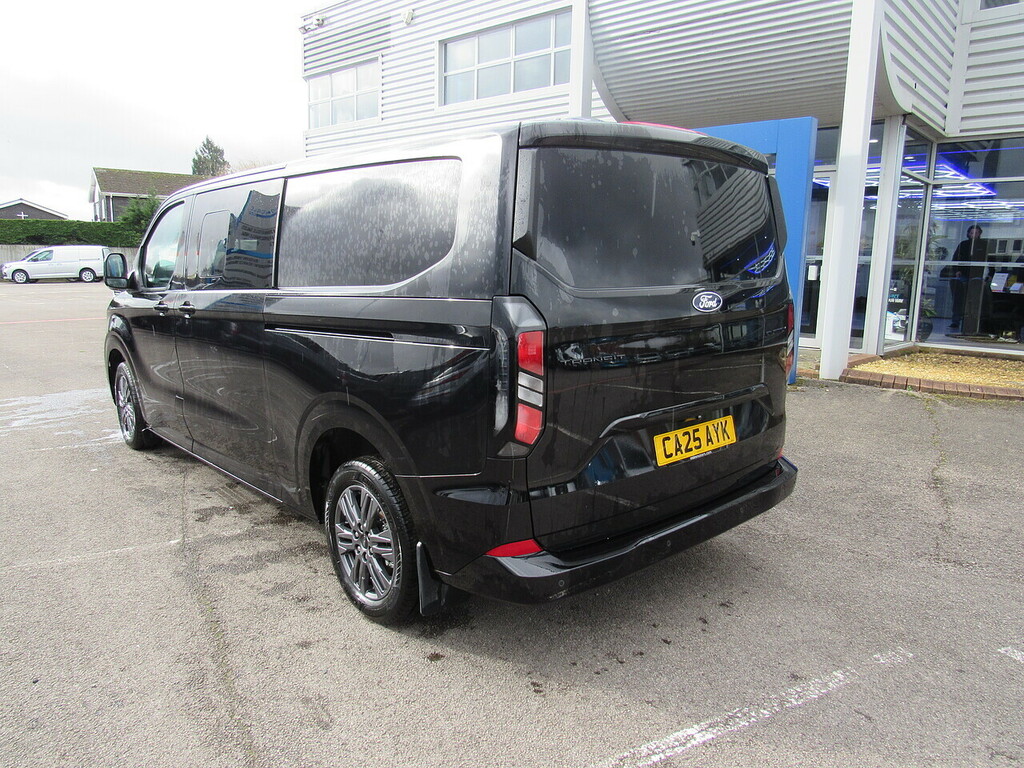 Ford Transit Custom 2.0 320 Ecoblue Limited 170 Bhp L2 Lwb B CA25AYK Black #4