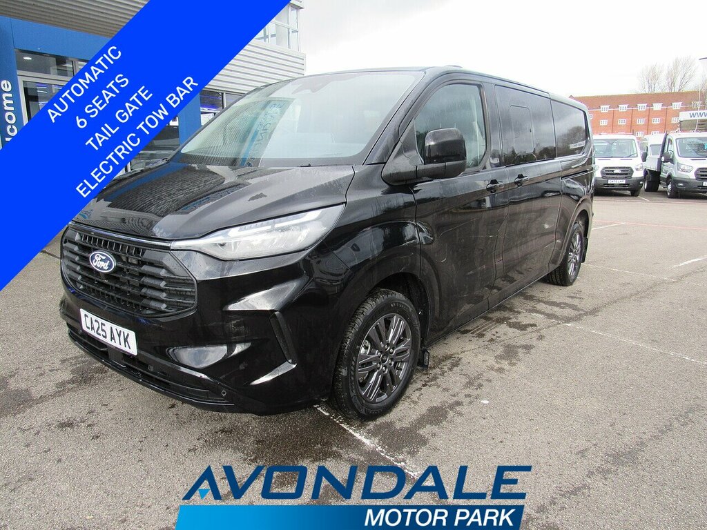 Ford Transit Custom 2.0 320 Ecoblue Limited 170 Bhp L2 Lwb B Black