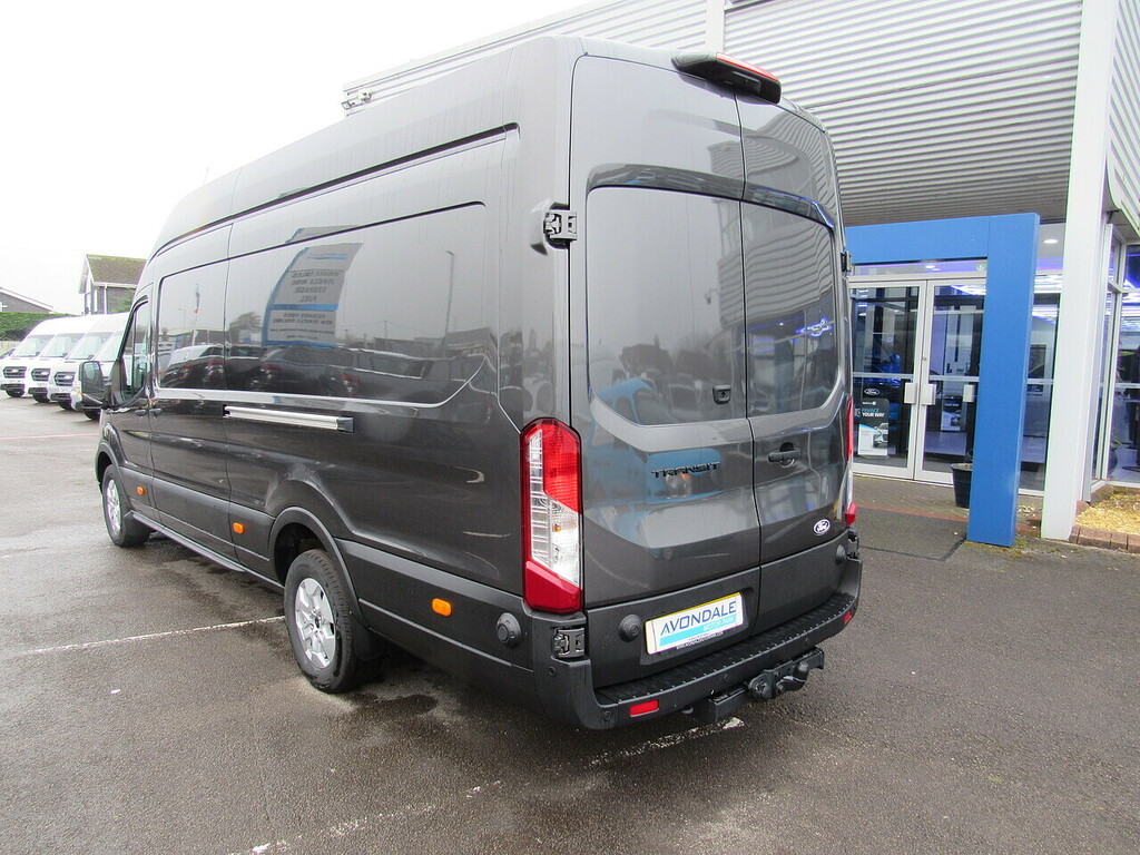 Ford Transit Custom 350 Ecoblue Limited L4 Jumbo 165 Bhp Rwd High Spec CN75LNP Grey #2