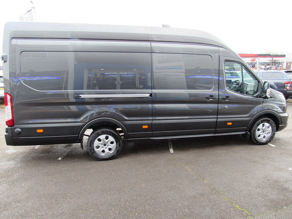 Ford Transit Custom 350 Ecoblue Limited L4 Xlwb 165 Bhp Rwd High Spec CN75LNV Grey #6