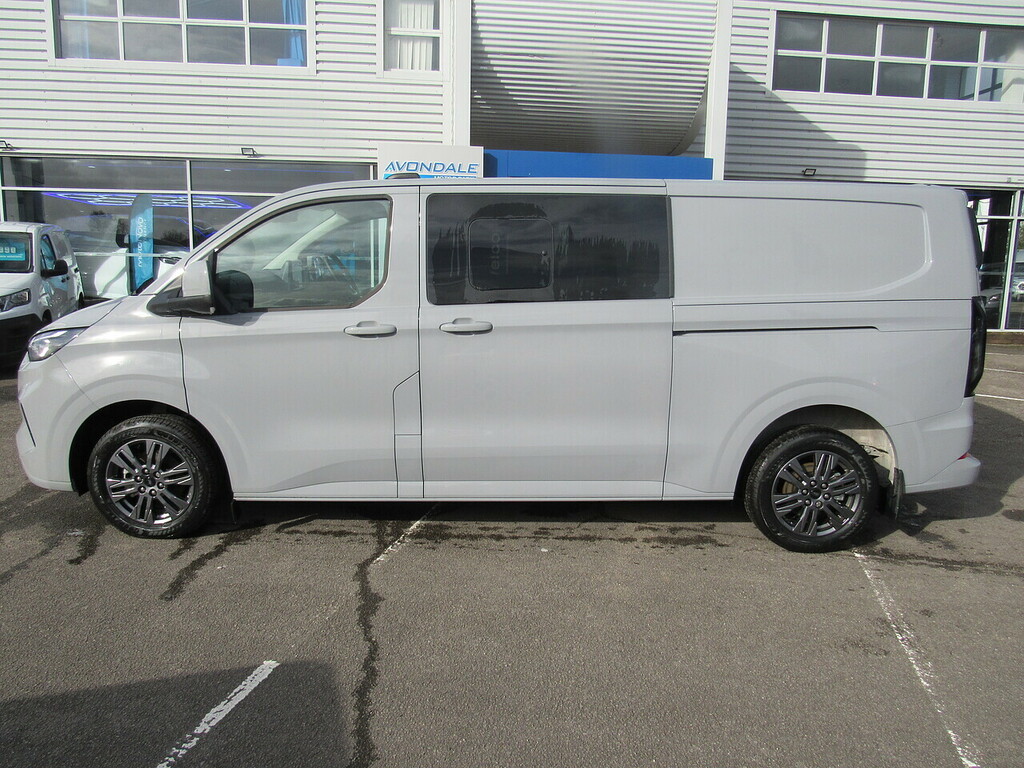 Ford Transit Custom 2.0 320 Ecoblue Limited Crew Van Double Cab Di Grey #3