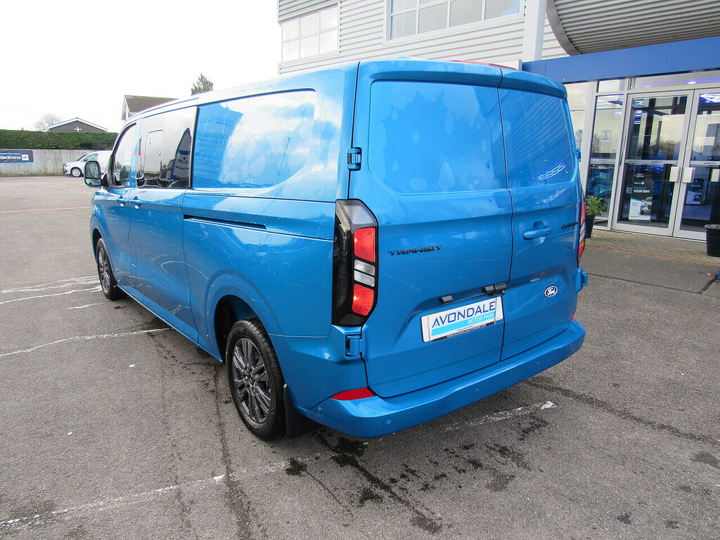Ford Transit Custom 2.0 320 Ecoblue Limited Crew Van Double Cab Di BN75OZM Blue #3