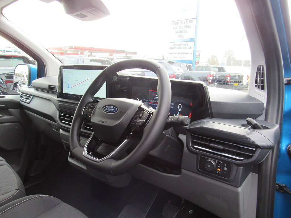 Ford Transit Custom 2.0 320 Ecoblue Limited Crew Van Double Cab Di Blue