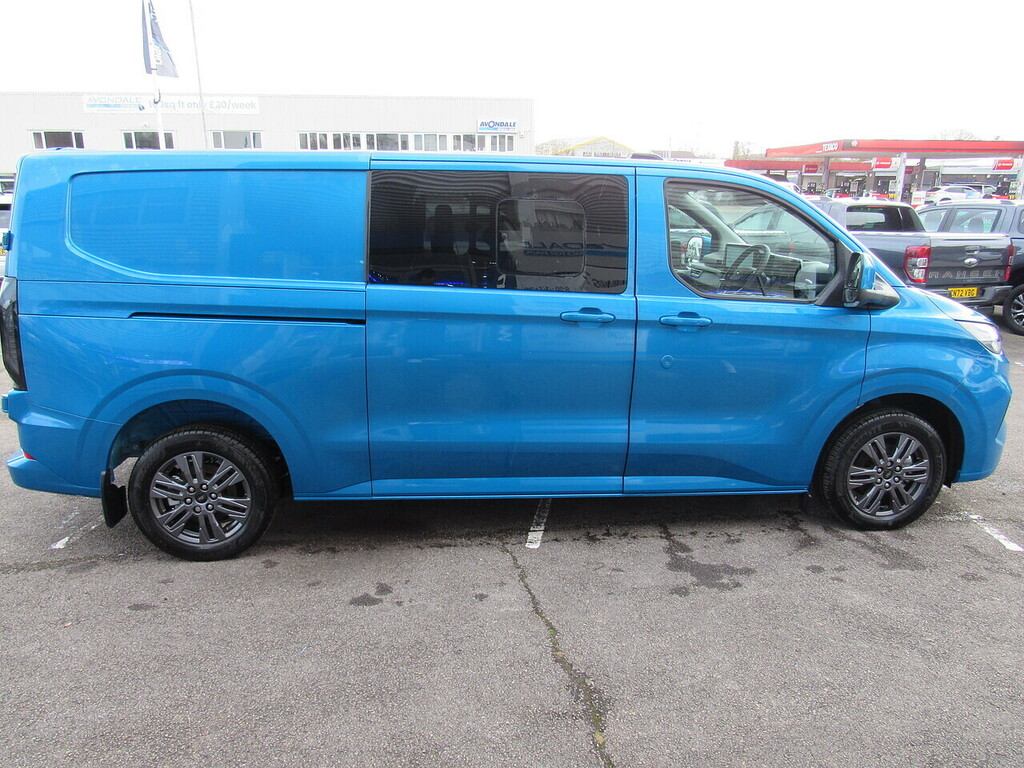 Ford Transit Custom 2.0 320 Ecoblue Limited Crew Van Double Cab Di BN75OZM Blue #5
