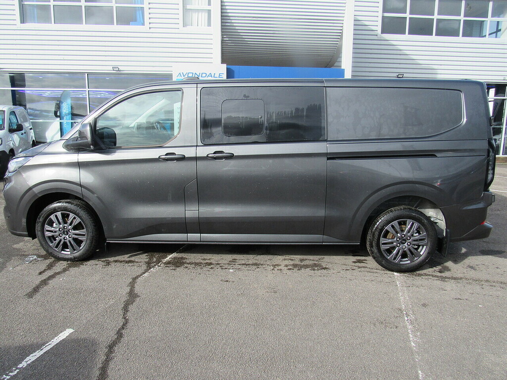 Ford Transit Custom 2.0 320 Ecoblue Limited Crew Van Double Cab BN75OTL Grey #3