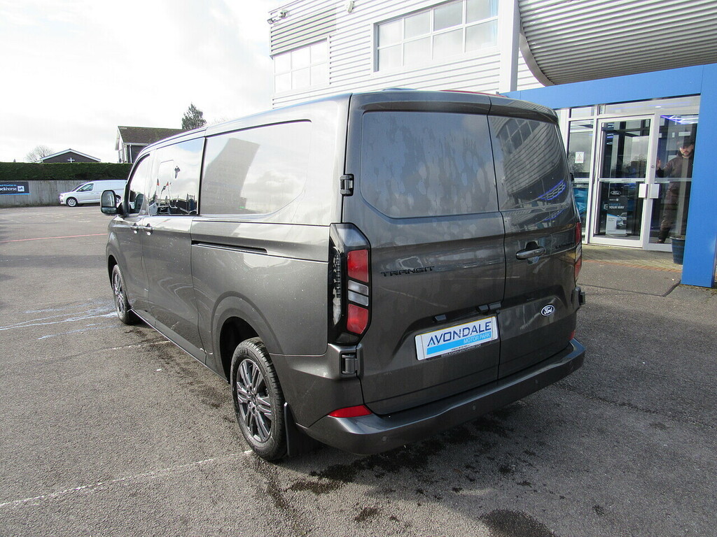 Ford Transit Custom 2.0 320 Ecoblue Limited Crew Van Double Cab BN75OTL Grey #4