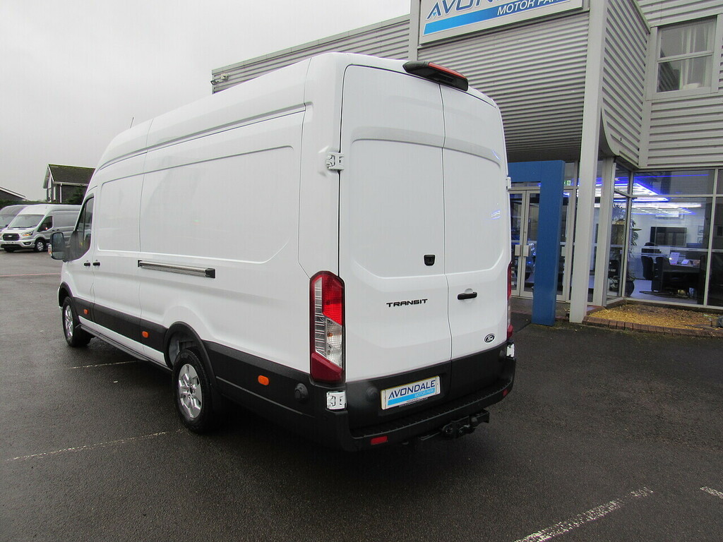 Ford Transit Custom 350 Ecoblue Limited L4 H3 Xlwb 165 Bhp Rwd Van Wit CN75LNJ White #3