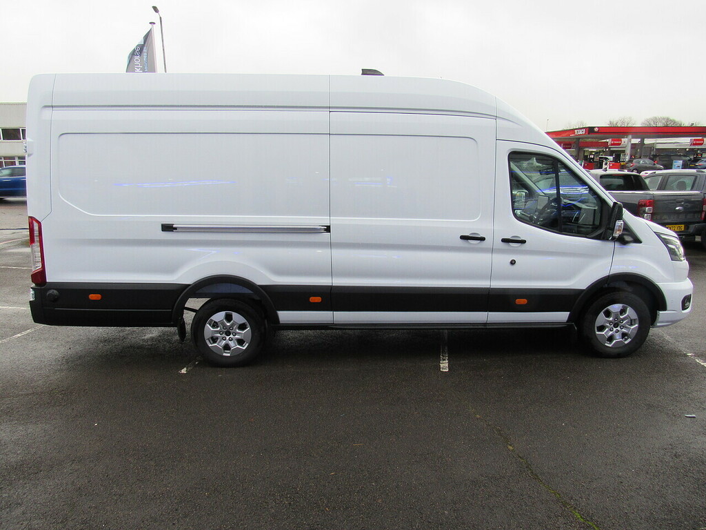 Ford Transit Custom 350 Ecoblue Limited L4 H3 Xlwb 165 Bhp Rwd Van Wit CN75LNJ White #5