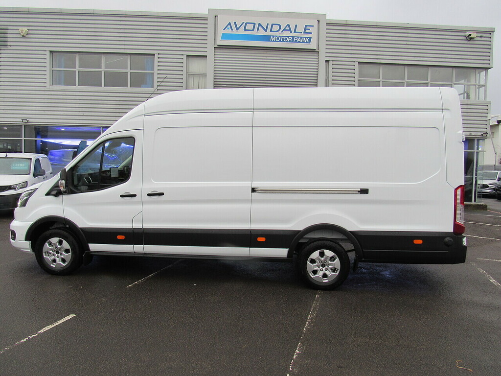 Ford Transit Custom 350 Ecoblue Limited L4 H3 Xlwb 165 Bhp Rwd Van Wit CN75LNJ White #2
