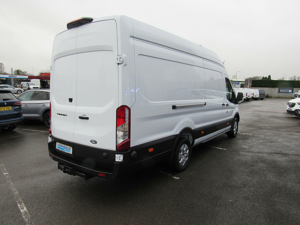 Ford Transit Custom 350 Ecoblue Limited L4 H3 Xlwb 165 Bhp Rwd Van Wit CN75LNJ White #4