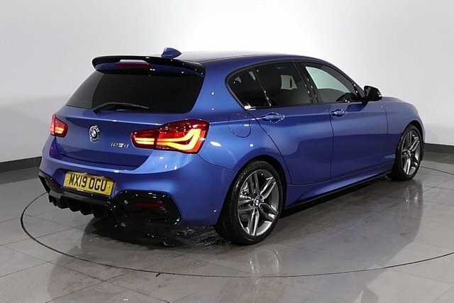 BMW 1 Series 2.0 125D M Sport Hatchback Euro 6 MX19OGU Blue #5