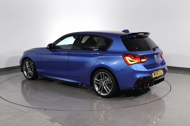 BMW 1 Series 2.0 125D M Sport Hatchback Euro 6 MX19OGU Blue #6