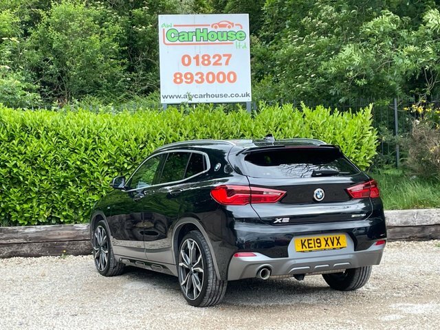 BMW X2 1.5 18I M Sport KE19XVX Black #4